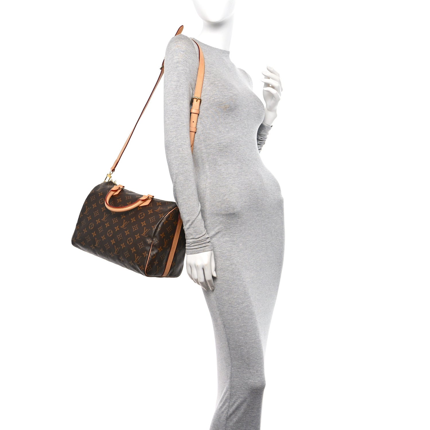 Louis Vuitton Monogram Speedy Bandouliere 30 2 of 12
