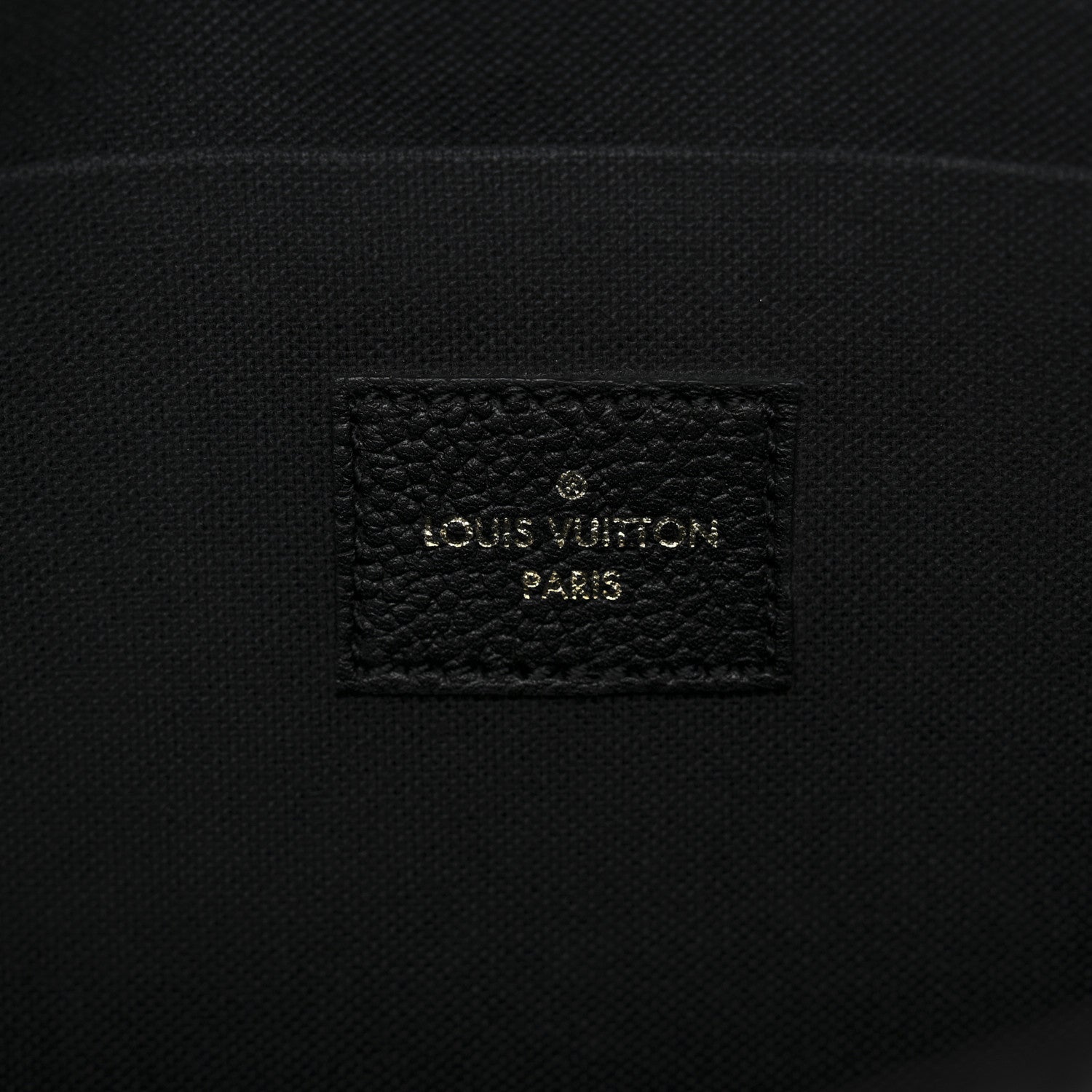 Louis Vuitton Empreinte Pochette Felicie Chain Wallet Black 7 of 14