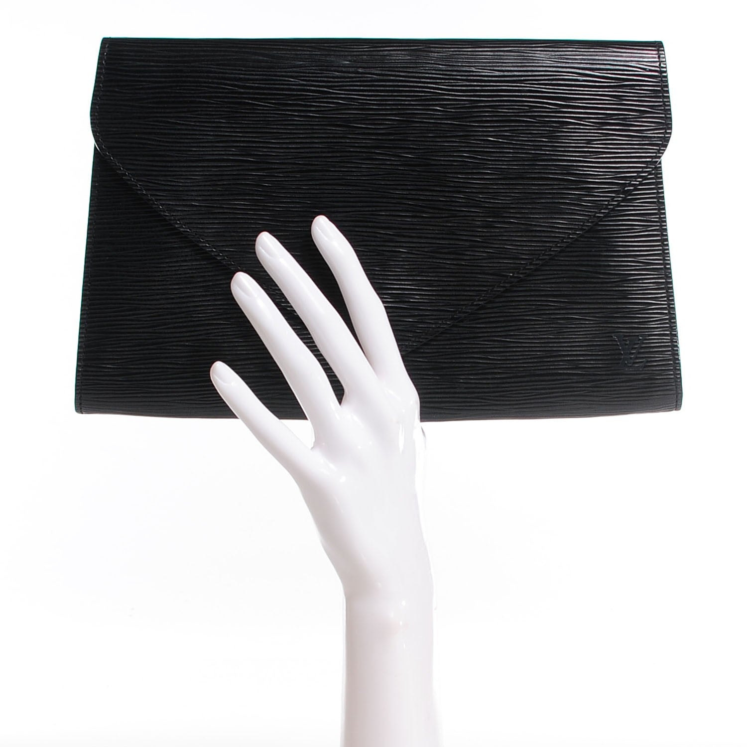 Louis Vuitton Epi Art Deco Clutch Black 2 of 7