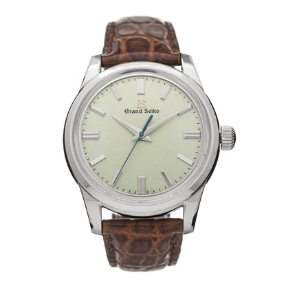 Grand Seiko Stainless Steel Crocodile 37mm Elegance Manual Winding Watch Green SBGW273 1 of 5