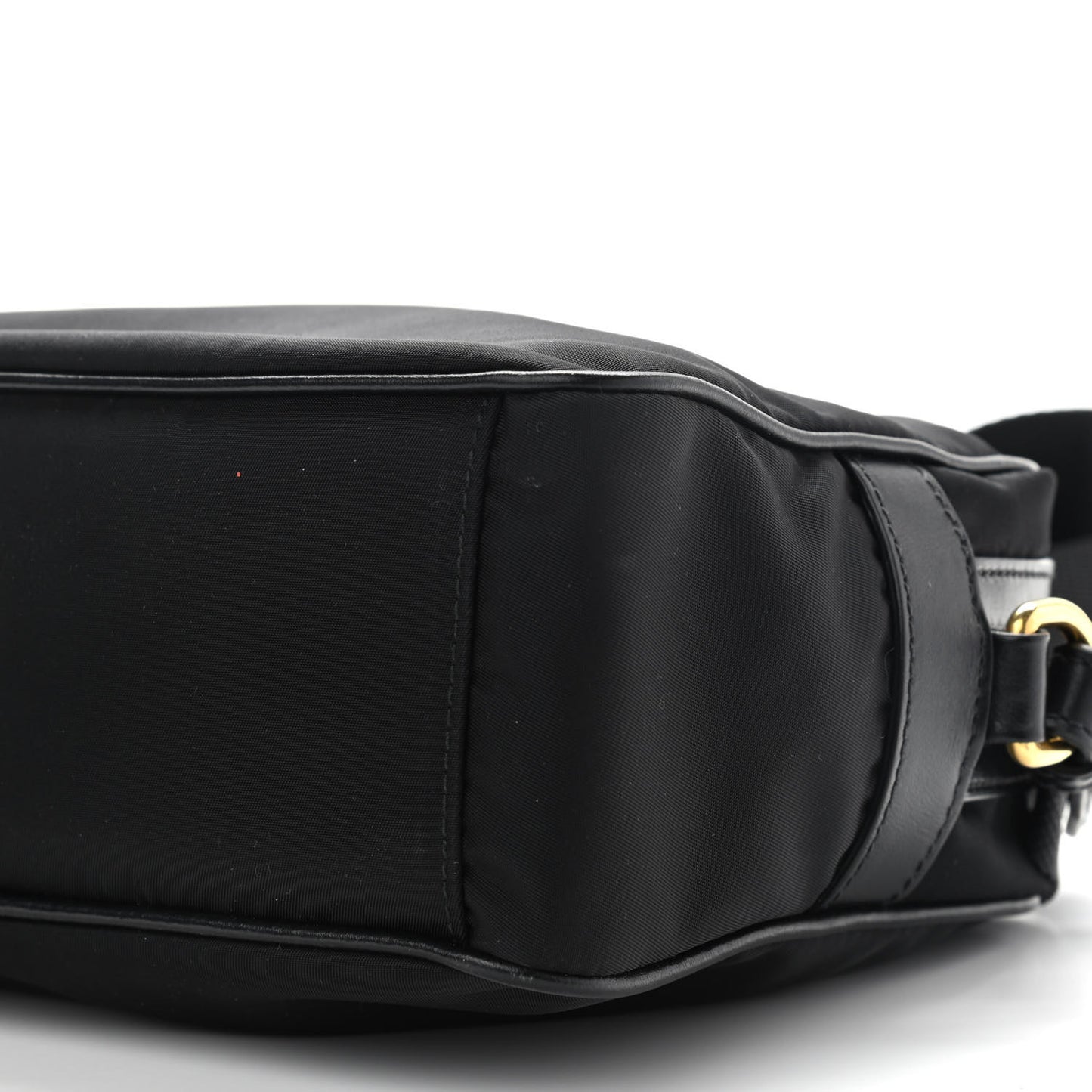 Nylon Tessuto Vela Crossbody Bag Black