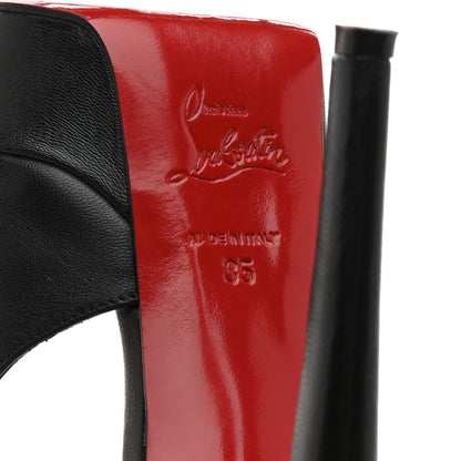 Christian Louboutin Kid Borghese 140 Pumps 35 Black 8 of 9