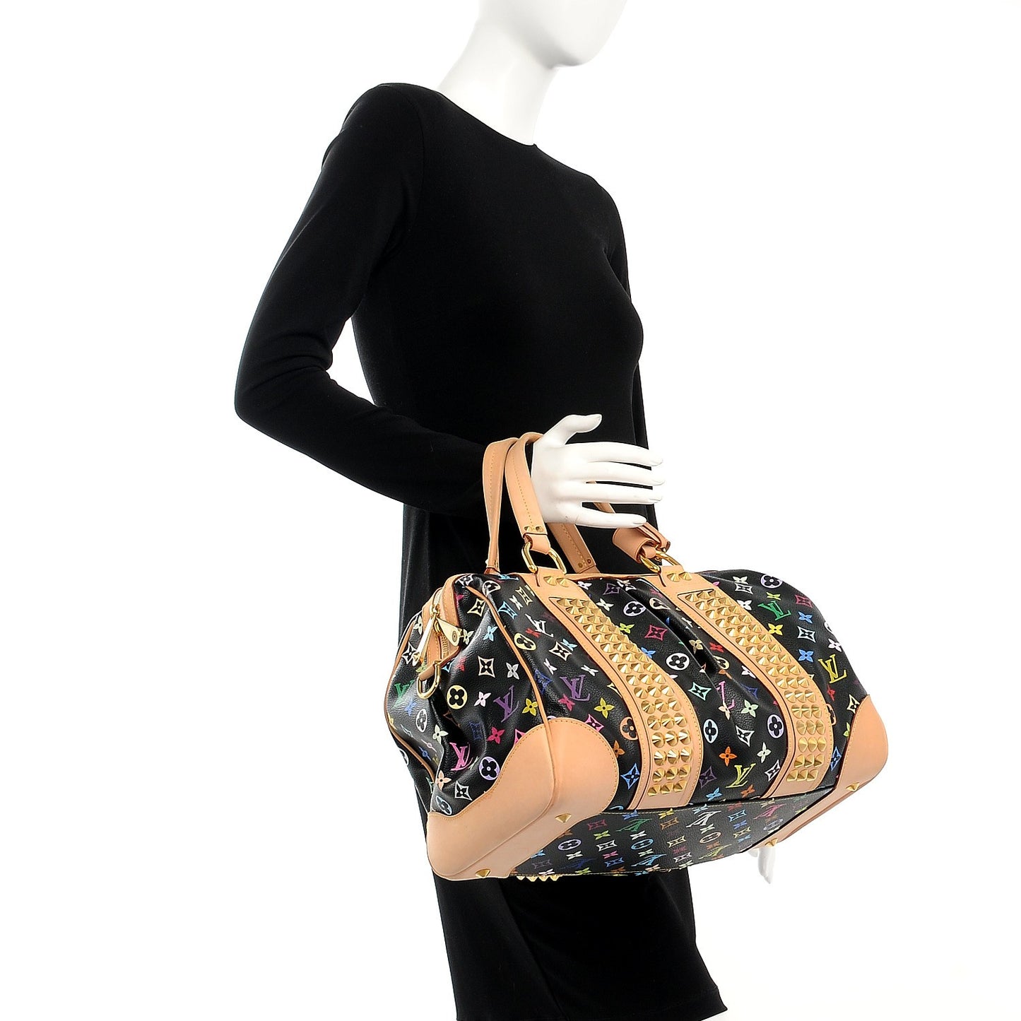 Monogram Multicolor Courtney GM Black