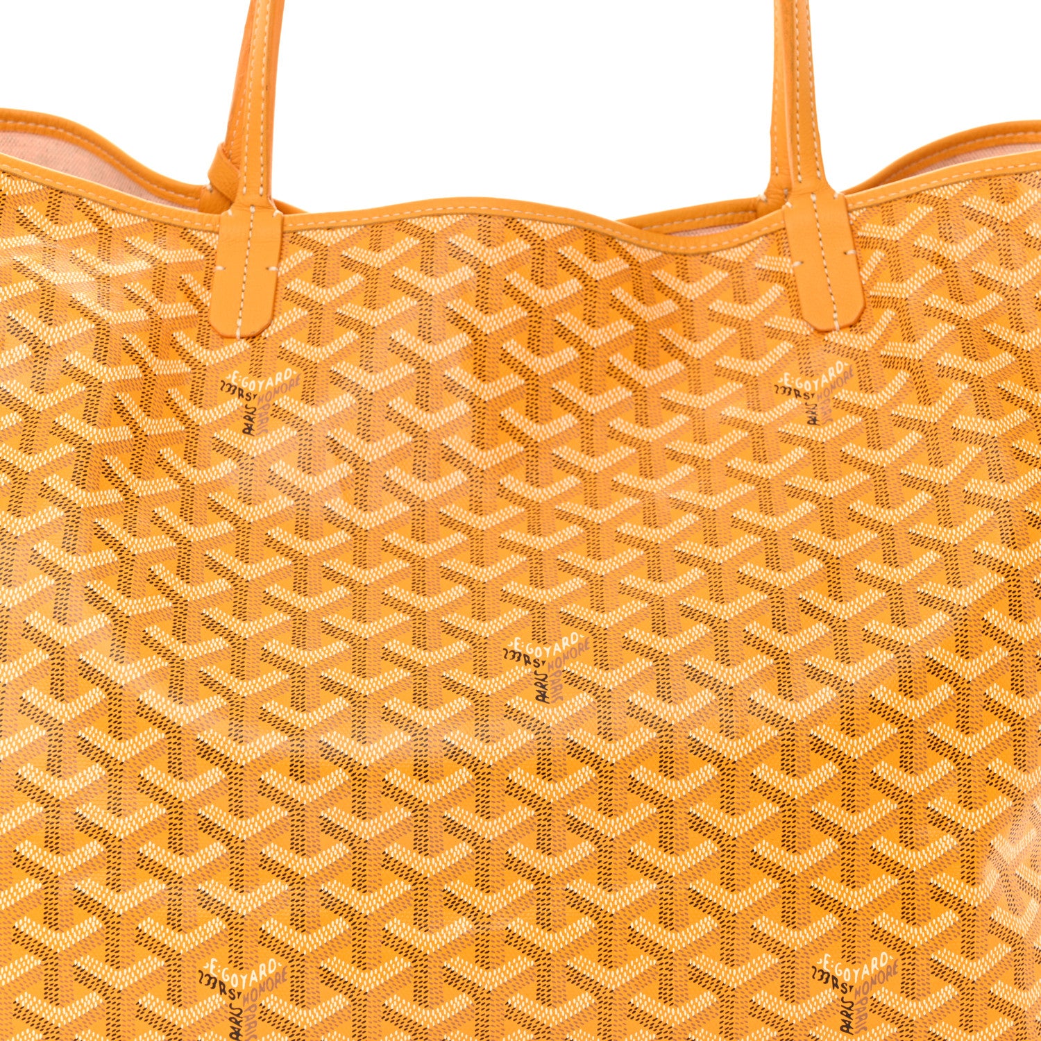 Goyard Goyardine Saint Louis GM Yellow 9 of 15