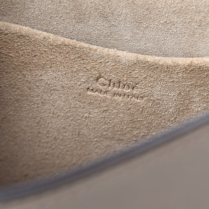 Chloe Calfskin Suede Medium Nile Bracelet Bag Motty Grey 5 of 10