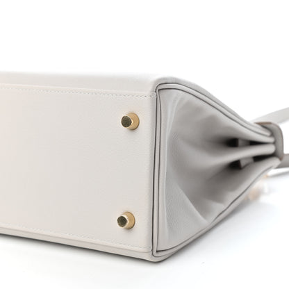 Hermes Evercolor Kelly Retourne 28 Gris Perle 9 of 13