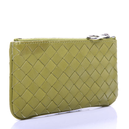 Bottega Veneta Nappa Intrecciato Key Case Assenzio 4 of 7