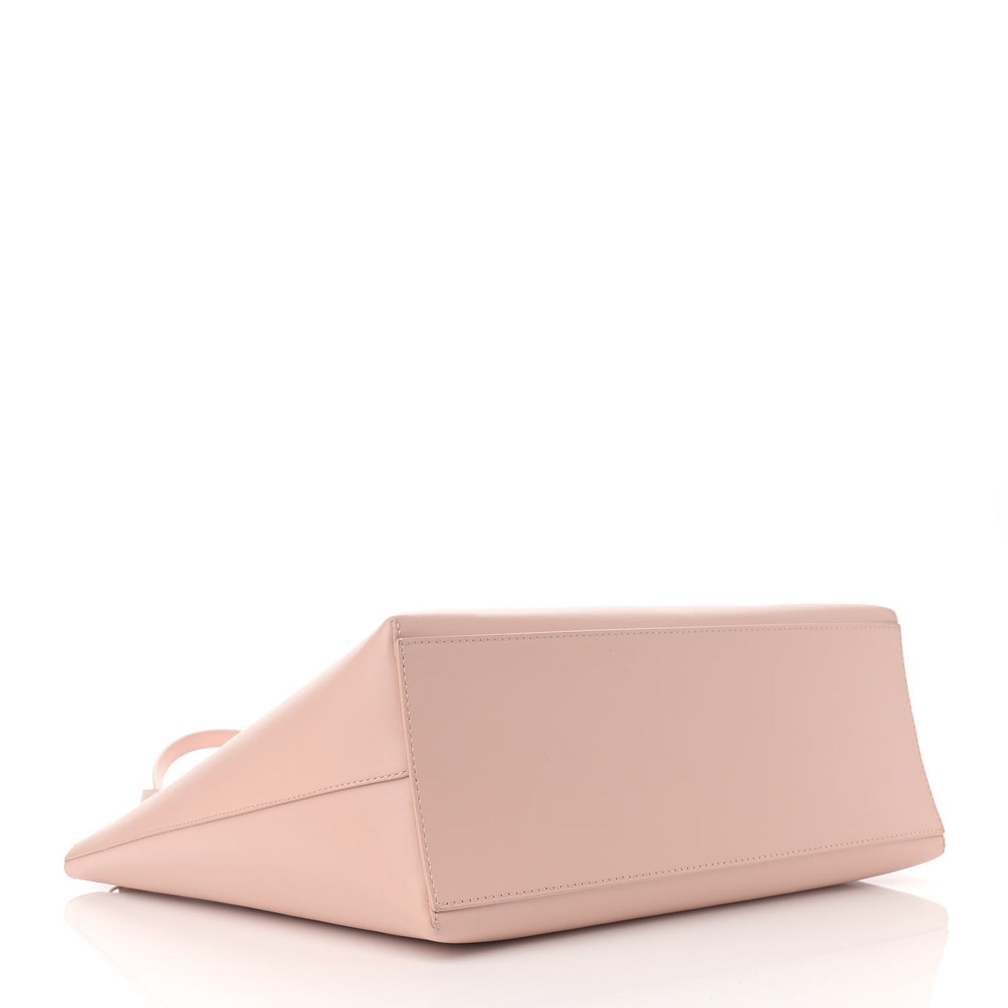Calfskin Shopping Tote Pink