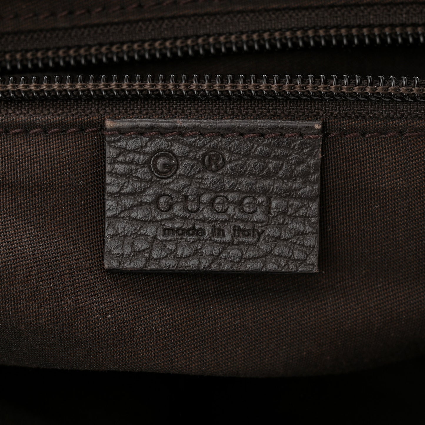 Crystal Monogram Small Double Buckle Flap Messenger Beige Dark Brown
