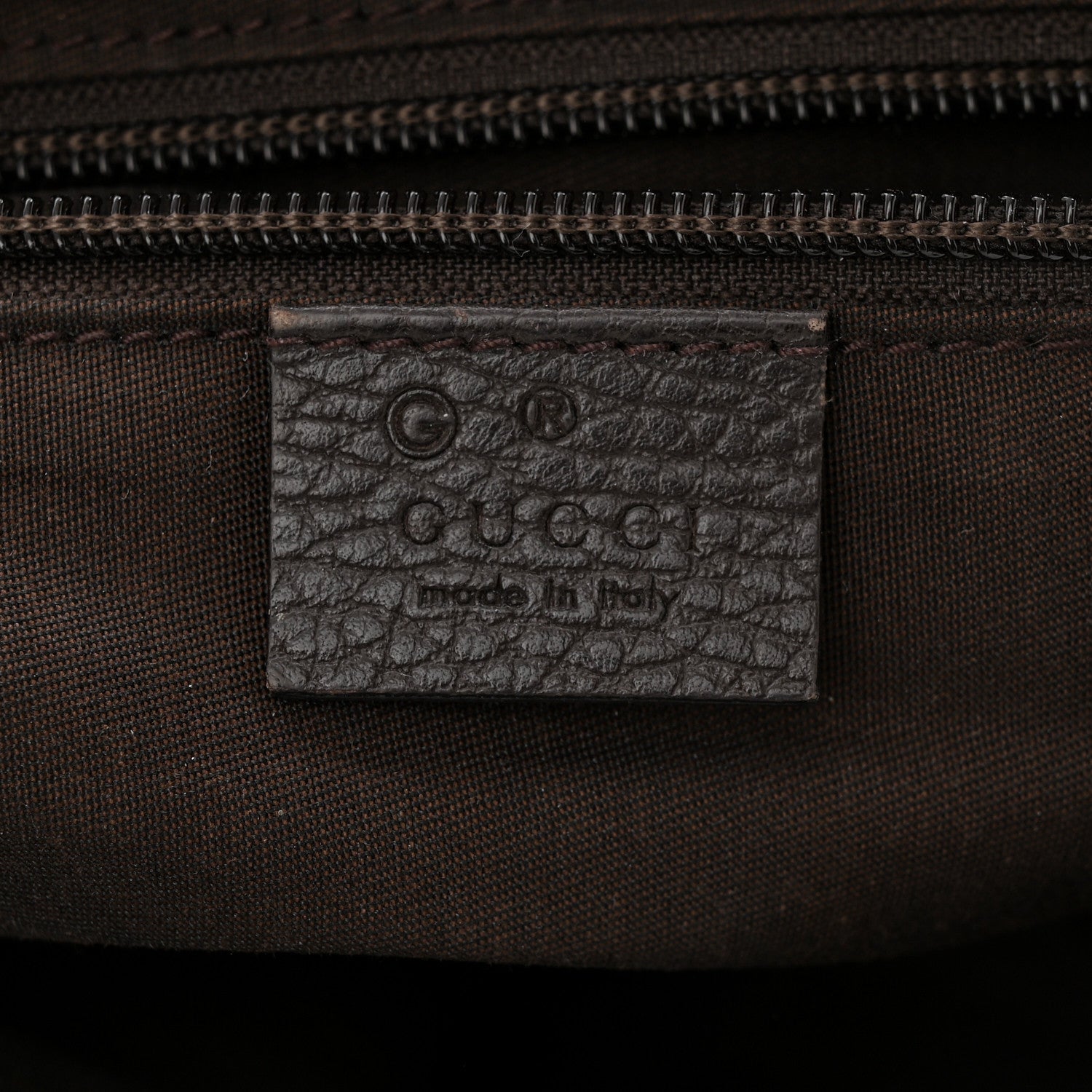 Gucci Crystal Monogram Small Double Buckle Flap Messenger Beige Dark Brown 6 of 11