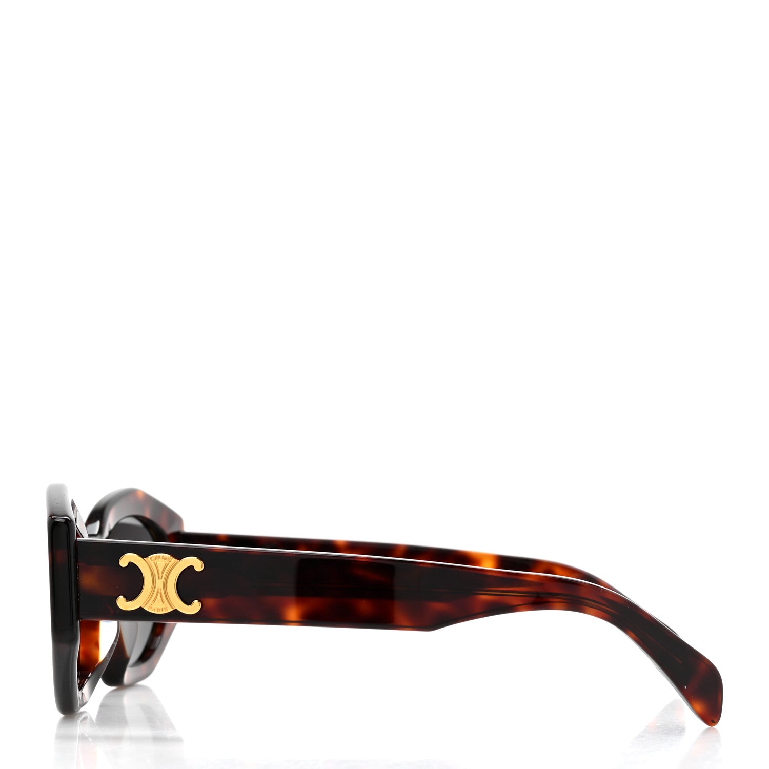 Celine Acetate Triomphe 08 Sunglasses CL 40238U Tortoise 3 of 7