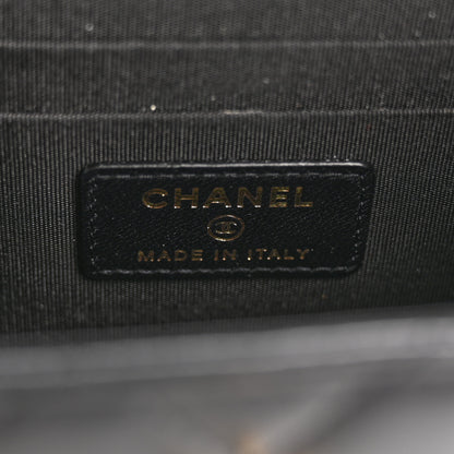 Chanel Lambskin Quilted Mini Trendy CC Chain Wallet Black 6 of 11