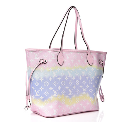 Louis Vuitton Monogram Escale Neverfull MM Pastel 2 of 10