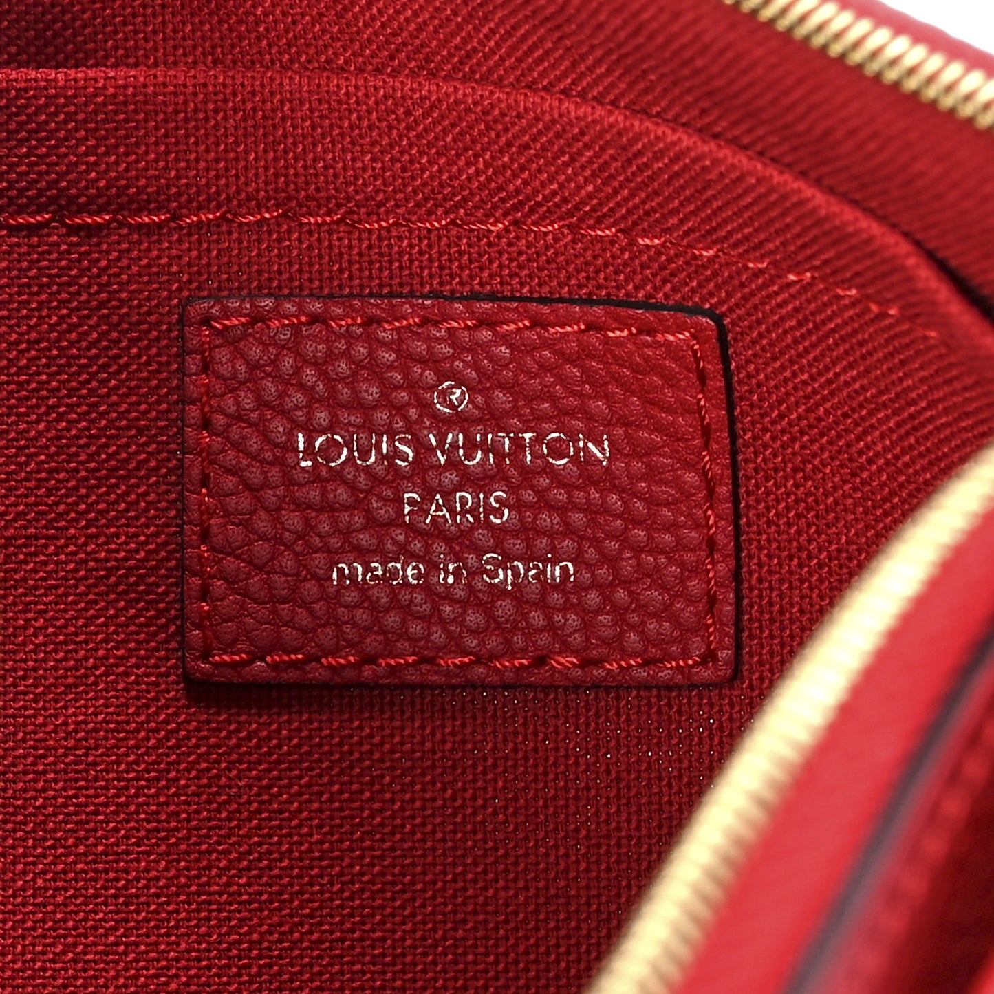 Monogram Pallas Clutch Cherry
