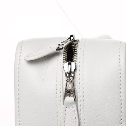 Balenciaga Calfskin S Triangle Duffle White 5 of 12