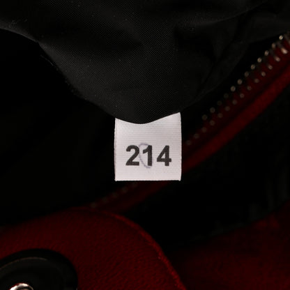 Prada Nappa Bomber Tote Cherry 7 of 10