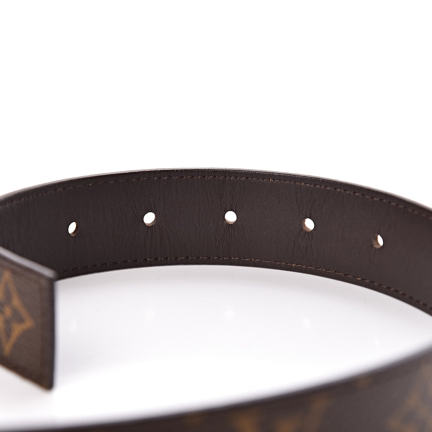 Monogram LV Cut Reversible Belt 85 34