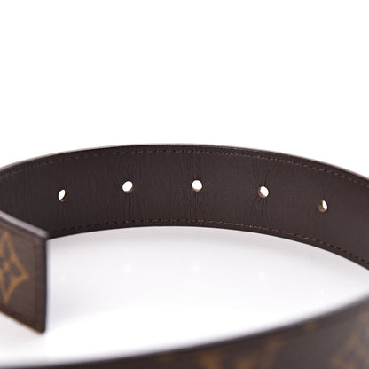 Louis Vuitton Monogram LV Cut Reversible Belt 85 34 5 of 7