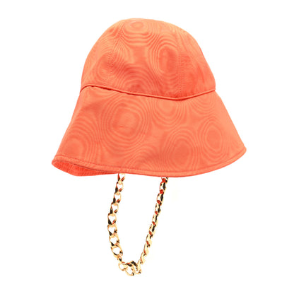 Gucci Nylon GG Elevation Clock Moiret Mirage Bucket Hat S Orange 3 of 7