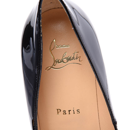 Christian Louboutin Patent Bianca 120 Pumps 39.5 Black 8 of 9
