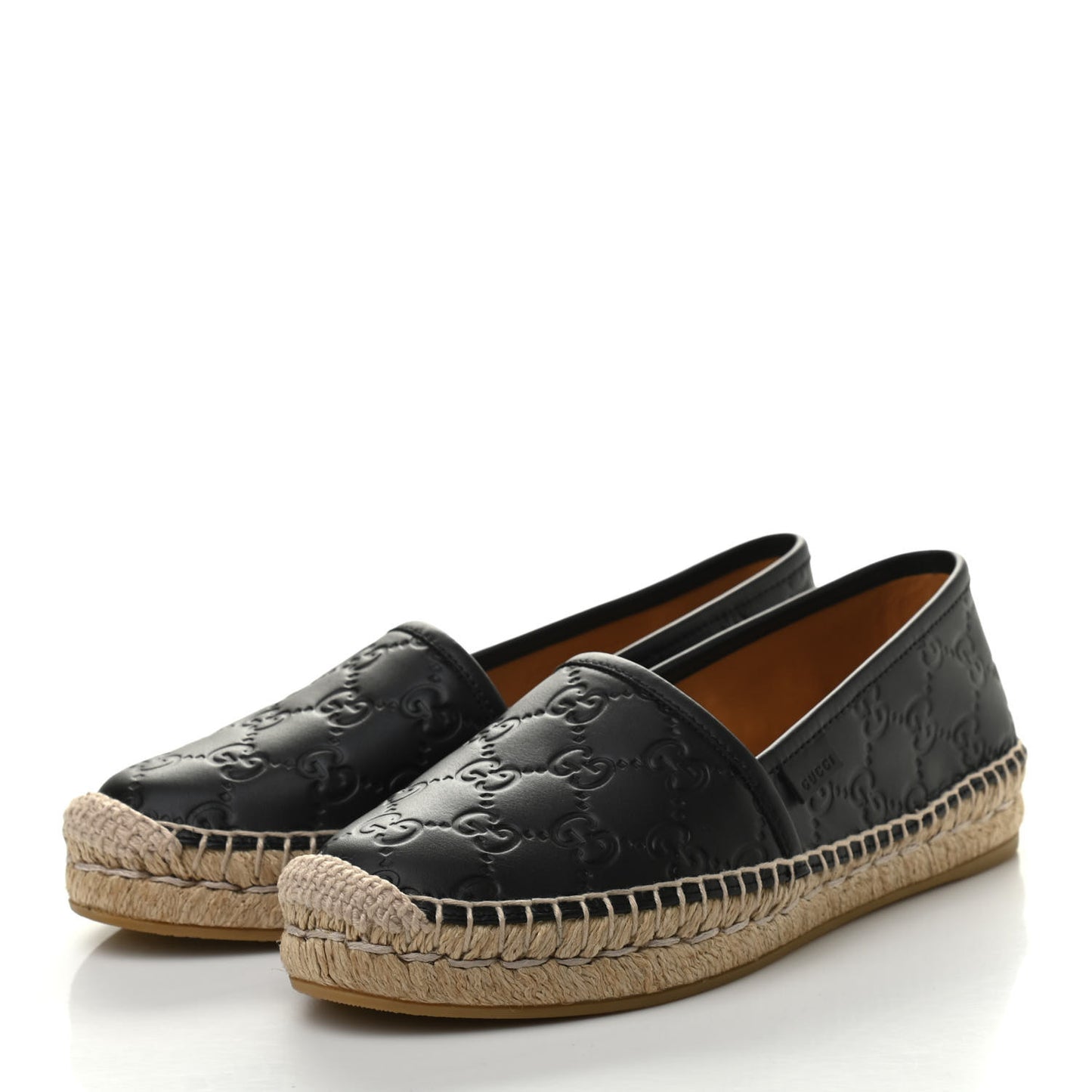 Guccissima Signature Espadrilles 35.5 Black