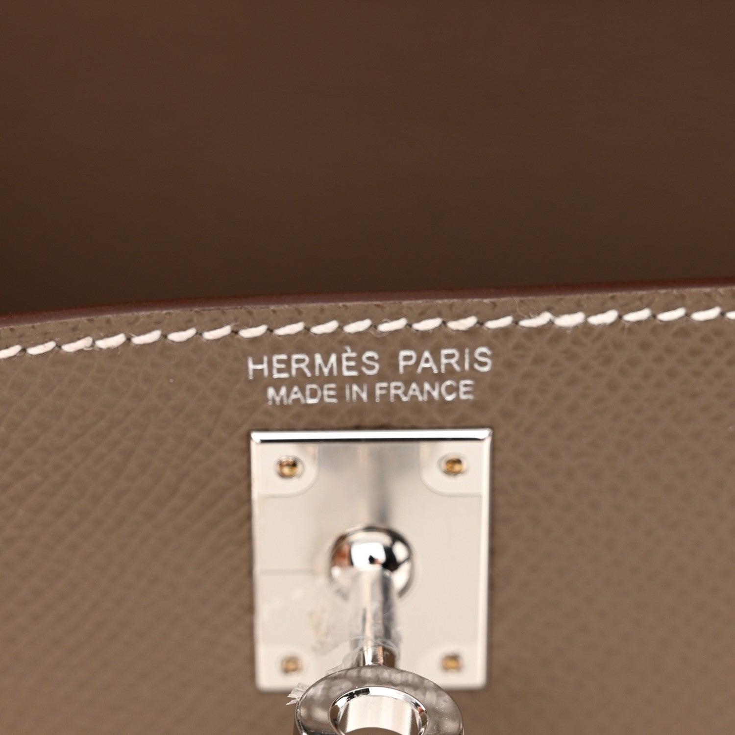 Hermes Epsom Mini Kelly Sellier 20 Etoupe 6 of 11