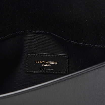Saint Laurent Grain De Poudre Uptown Pouch Black 5 of 6