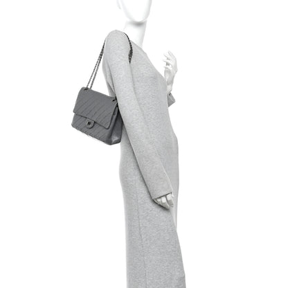 Chanel Aged Calfskin Quilted 2.55 Reissue 226 Flap Grey 2 of 11