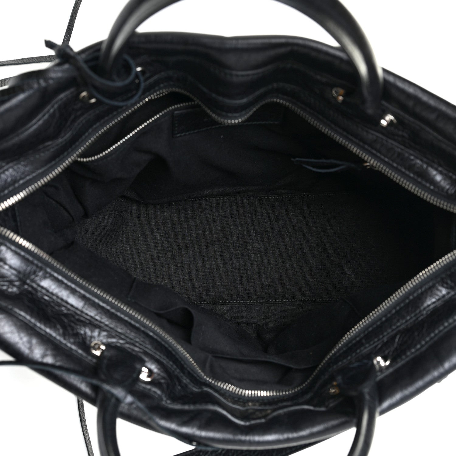Balenciaga Agneau Giant 12 Silver Hardware Mute City Black 6 of 14