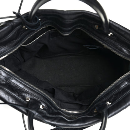 Balenciaga Agneau Giant 12 Silver Hardware Mute City Black 6 of 14