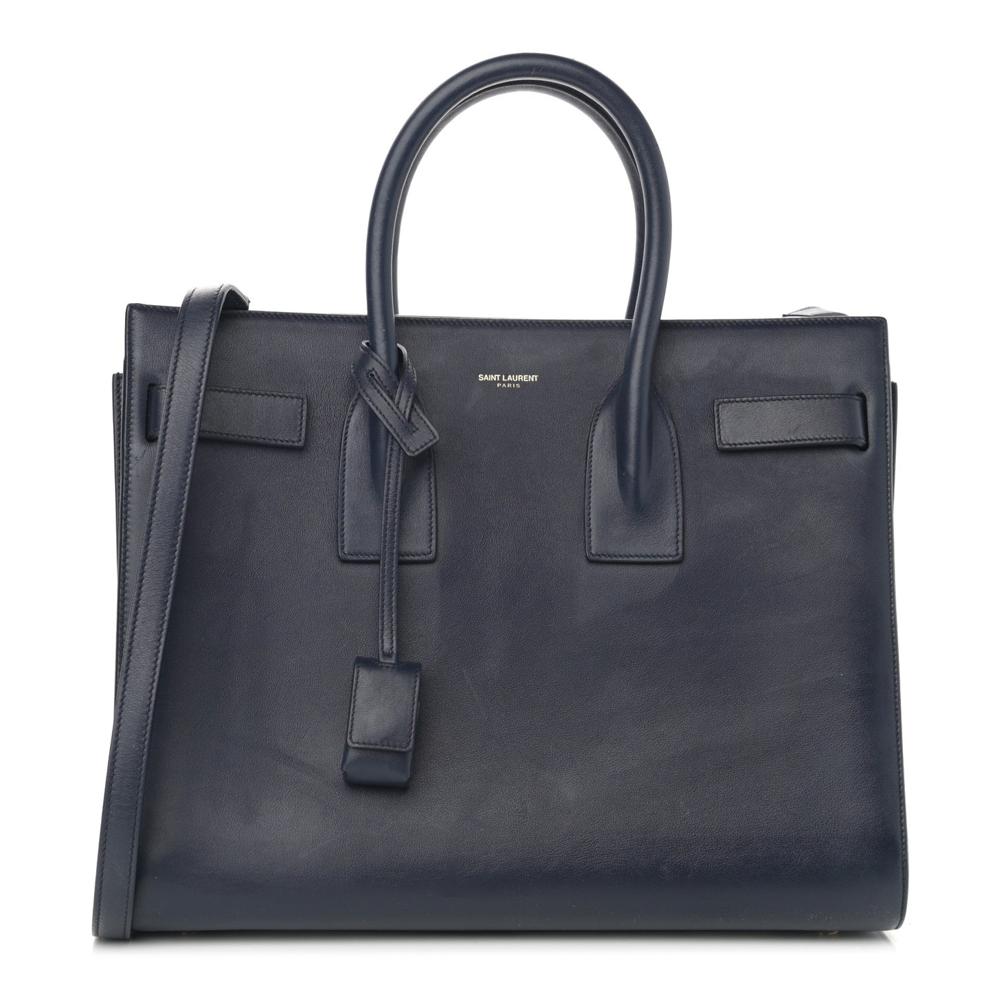 Calfskin Small Sac De Jour Navy