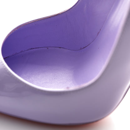 Christian Louboutin Patent Hot Chick 100 Pumps 41 Lilac Smoke 13 of 14