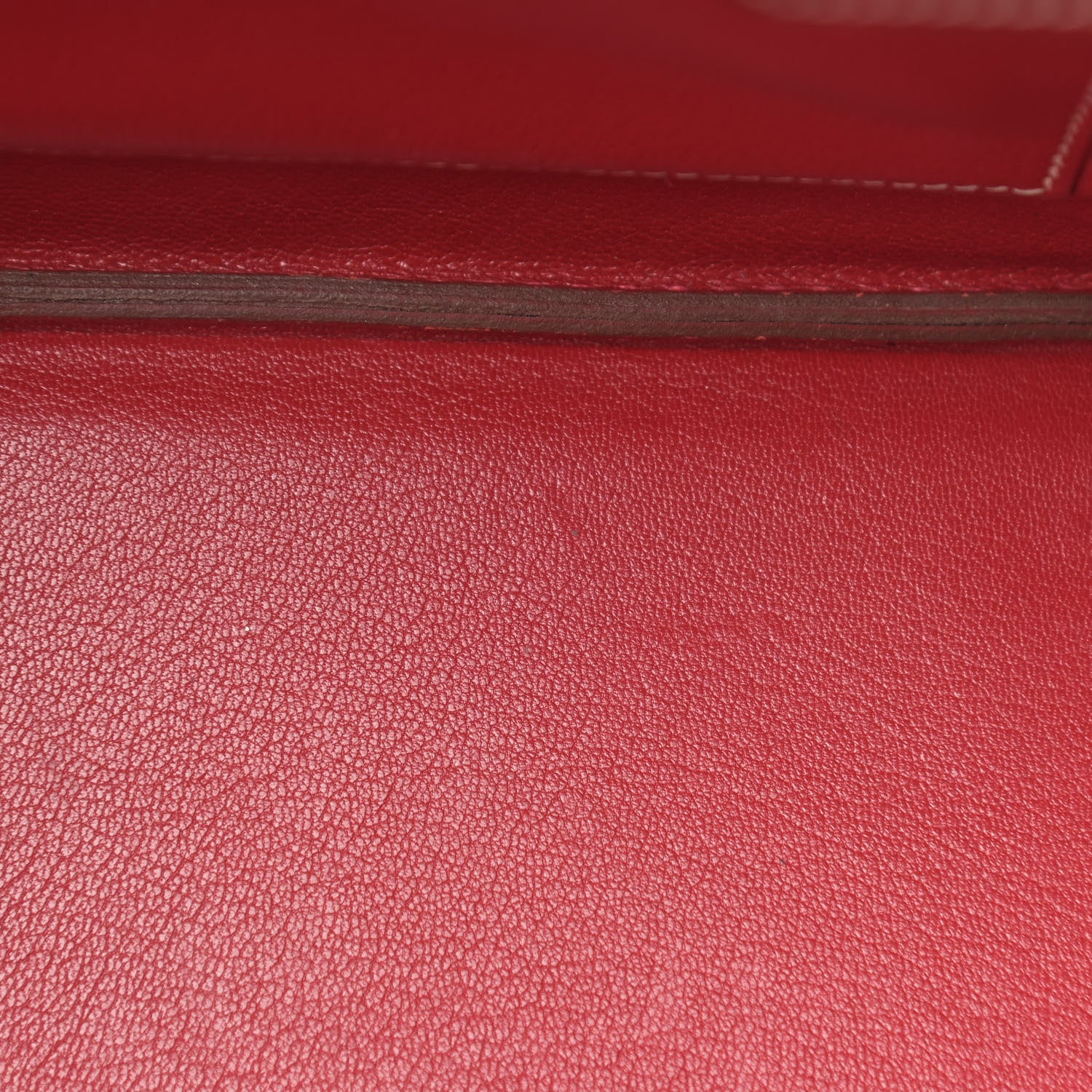 Hermes Veau Lisse Birkin 30 Rouge H 25 of 28