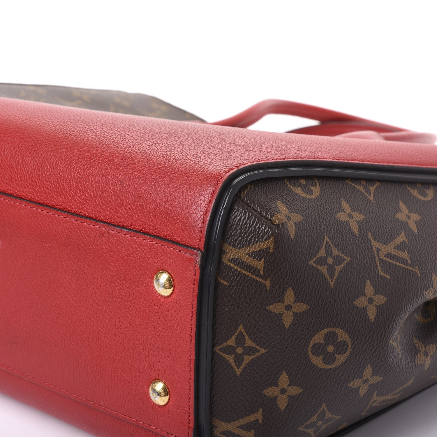 Louis Vuitton Calfskin Monogram Kimono Tote Cherry 8 of 11