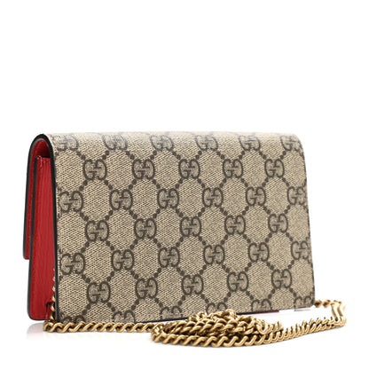 Gucci GG Supreme Monogram Mini Cherry Chain Bag 3 of 12