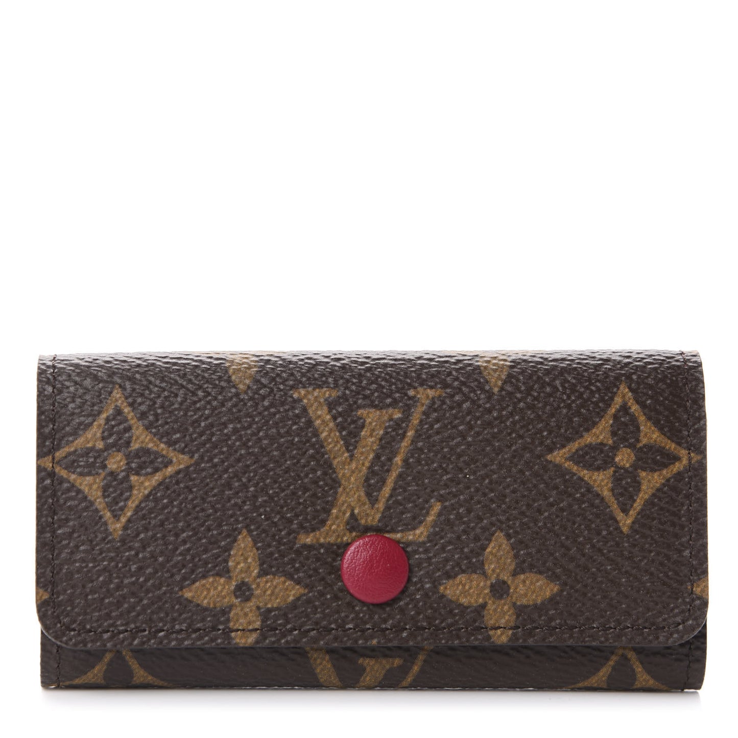 Monogram 4 Key Multicles Holder Fuchsia