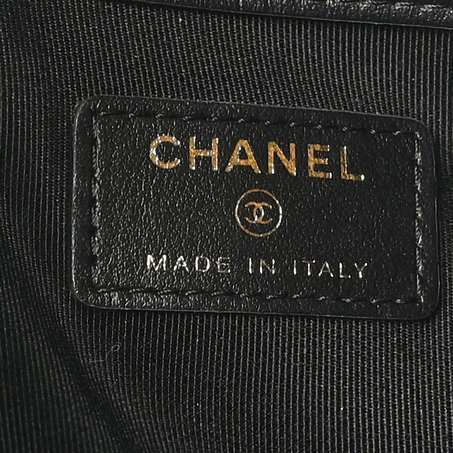 Chanel Caviar Quilted Medium French New Wave CC Pouch Black 6 of 8