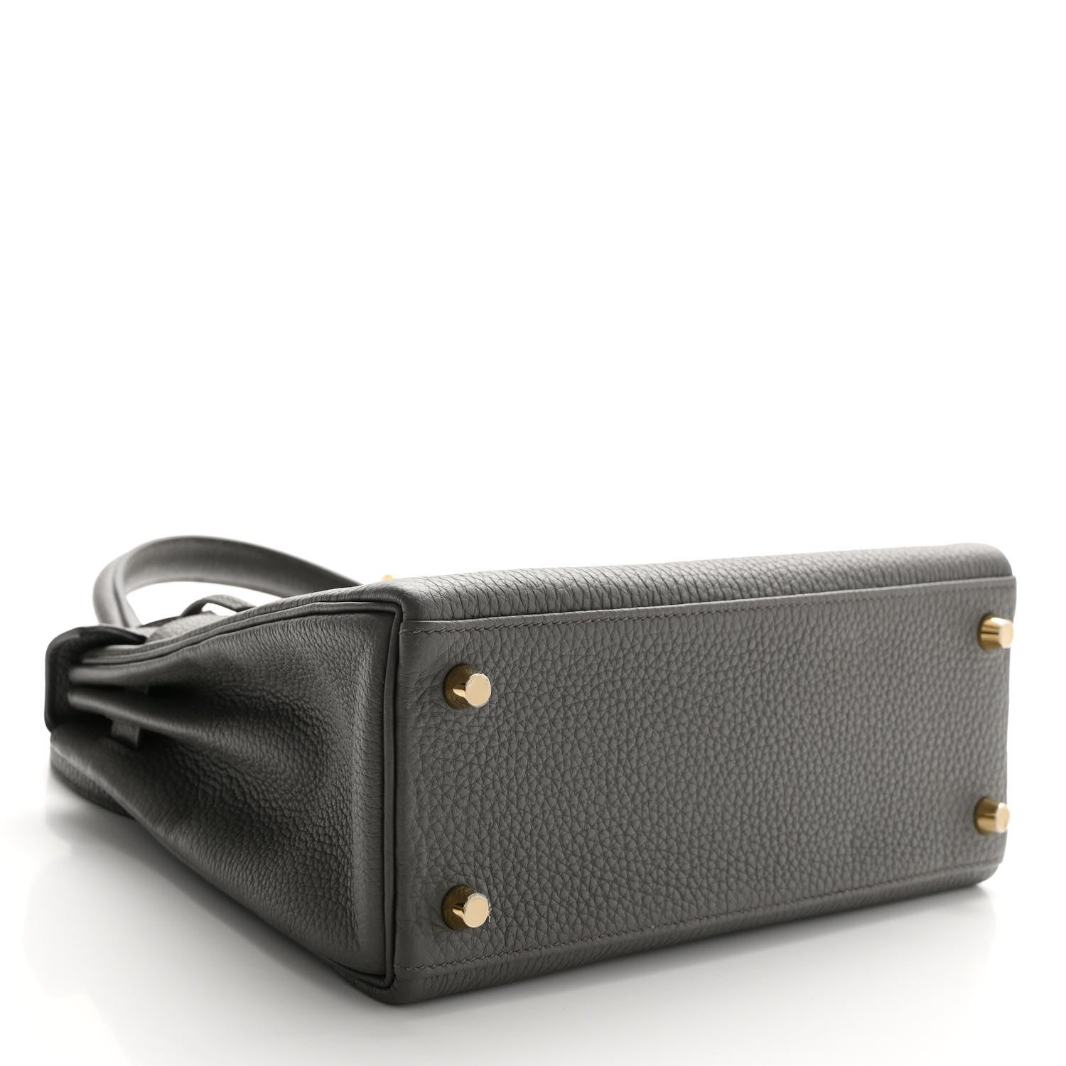 Hermes Togo Kelly Retourne 25 Etain 4 of 13