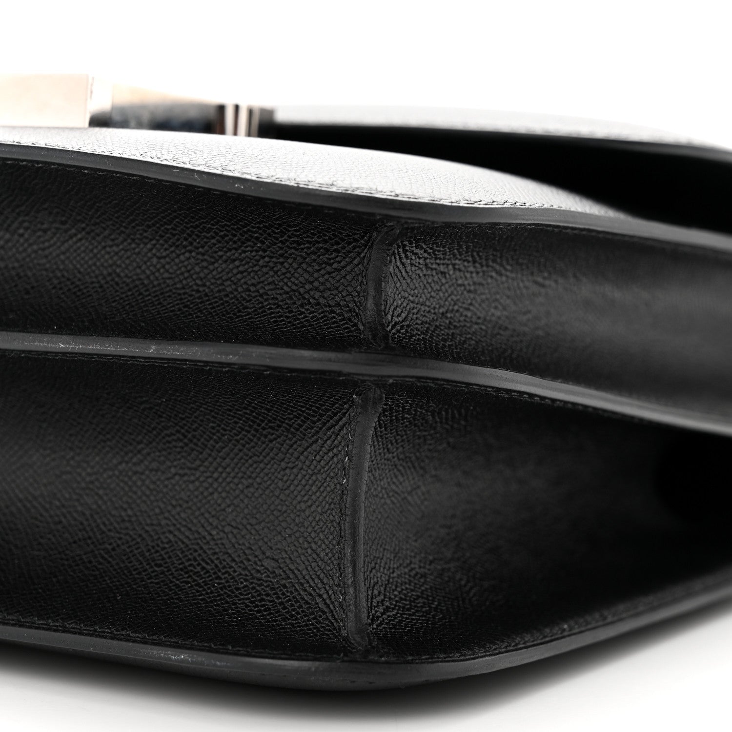 Hermes Madame Calfskin Lizard Constance 24 Black Ombre 10 of 15