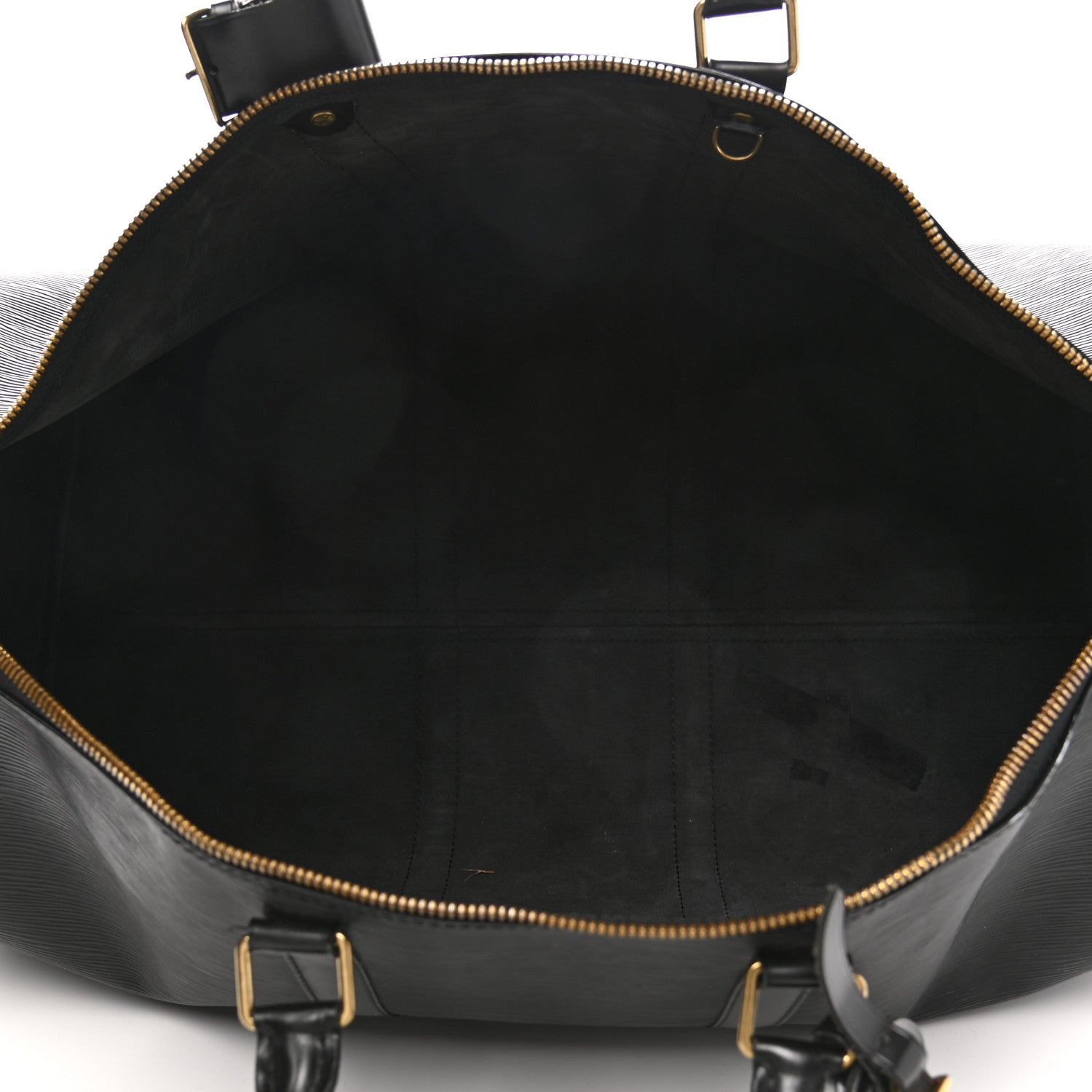 Louis Vuitton Epi Keepall 55 Black 5 of 20