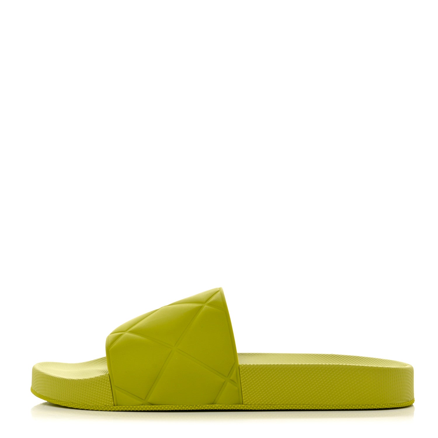 Bottega Veneta Rubber The Slider Sandals 40 Green 1 of 7