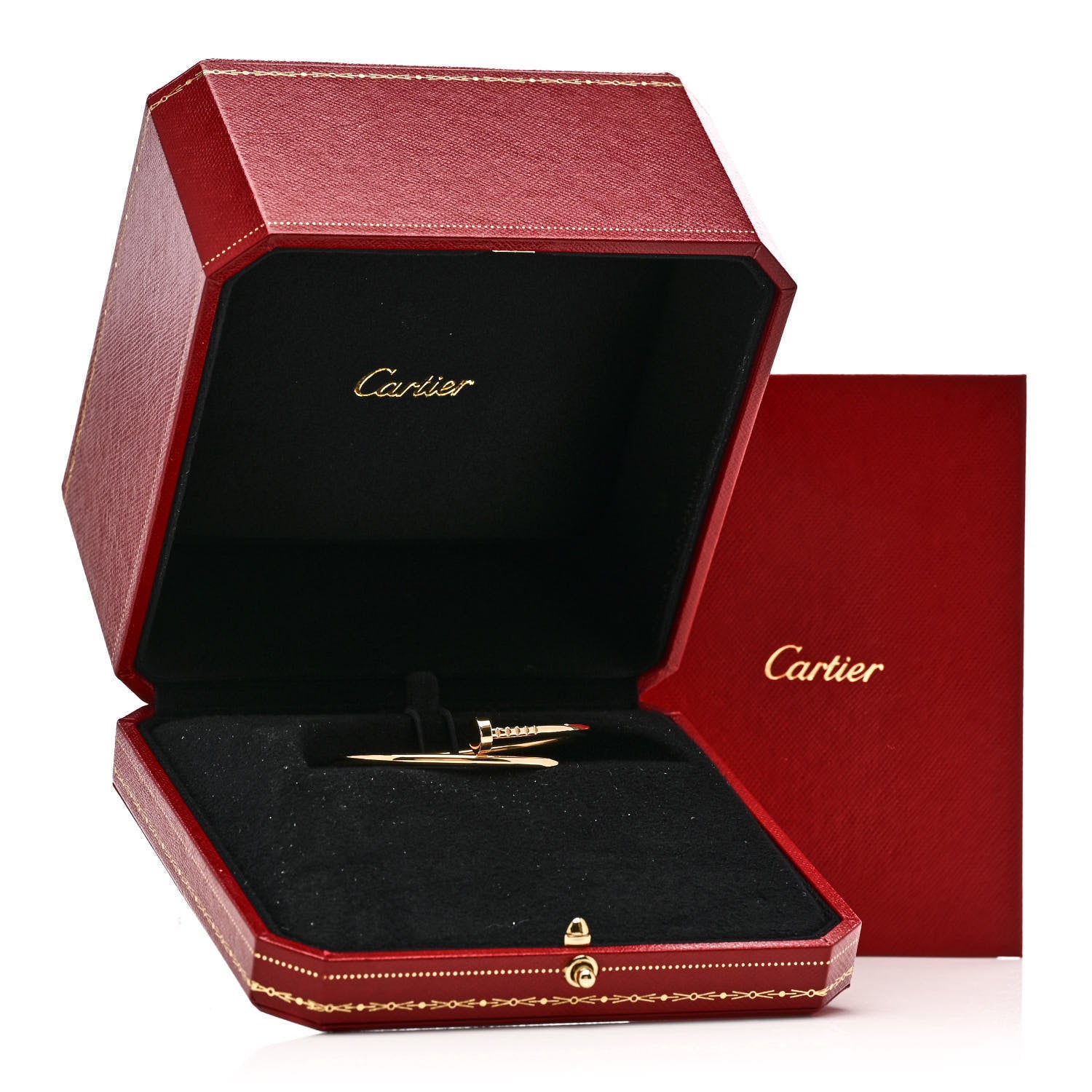 Cartier 18K Yellow Gold Small Juste Un Clou Bracelet 17 5 of 5