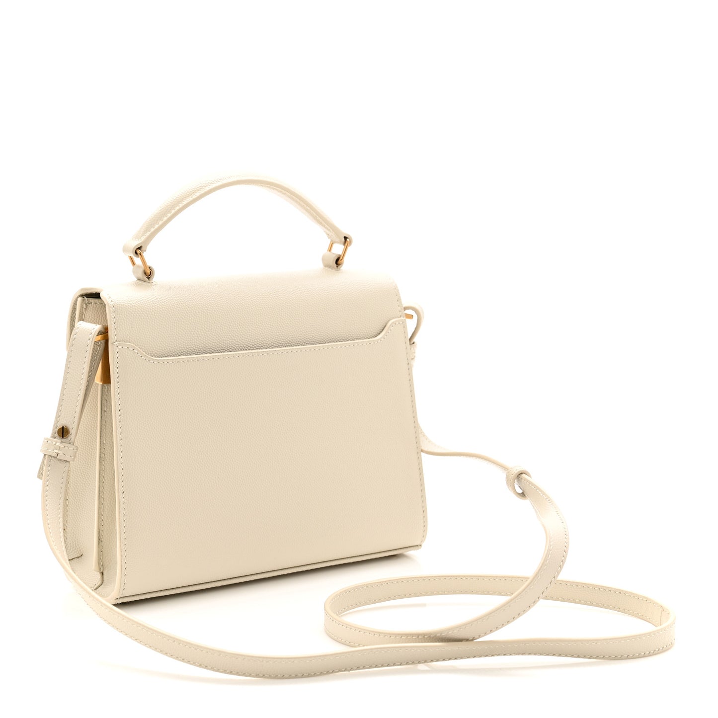 Grain de Poudre Mini Classic Monogram Cassandra Top Handle Vintage White