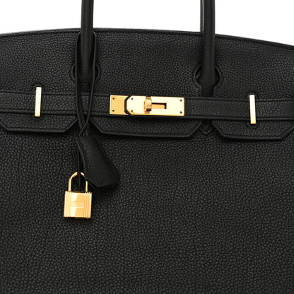 Hermes Togo Birkin 30 Black 8 of 12