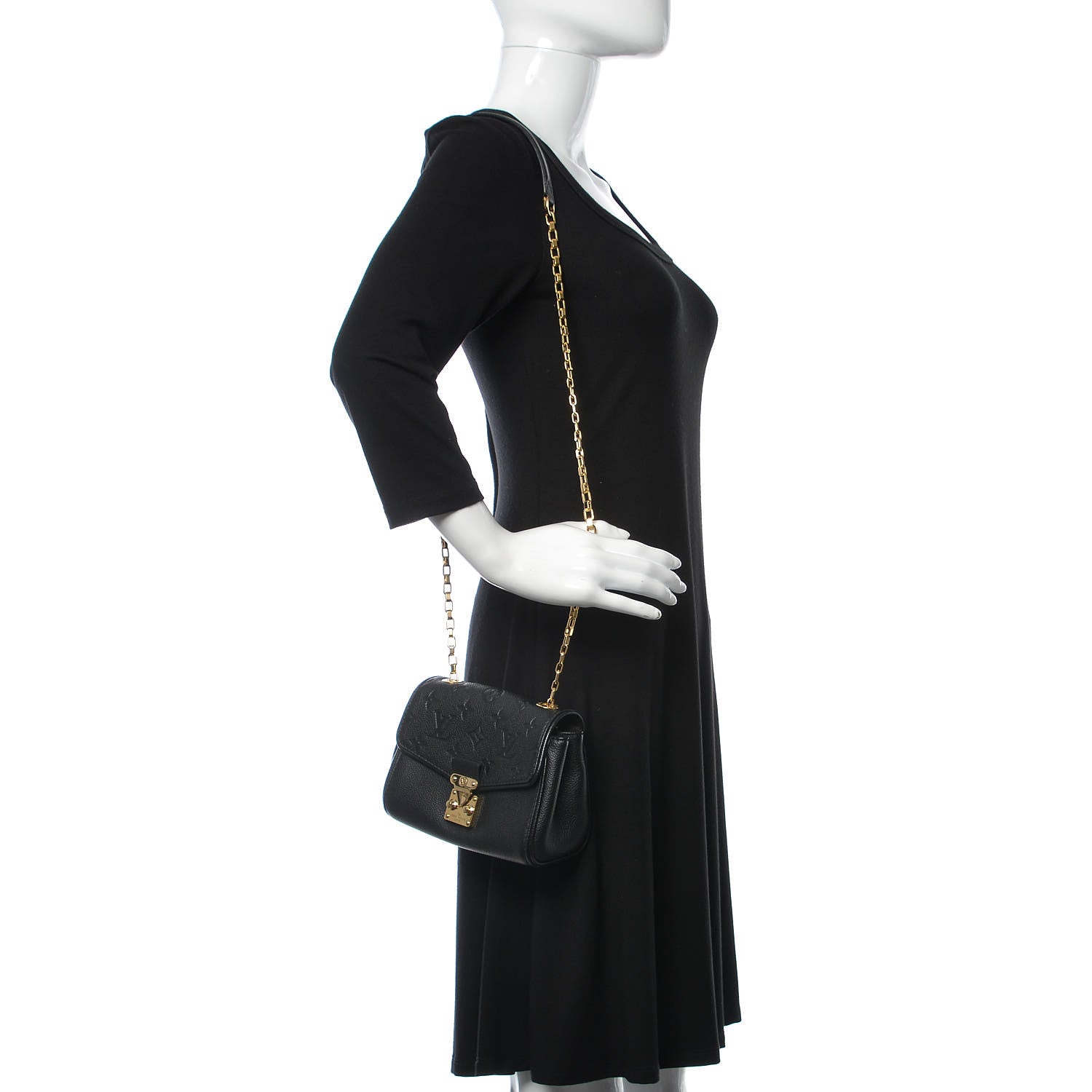 Louis Vuitton Empreinte Saint Germain BB Black 2 of 9