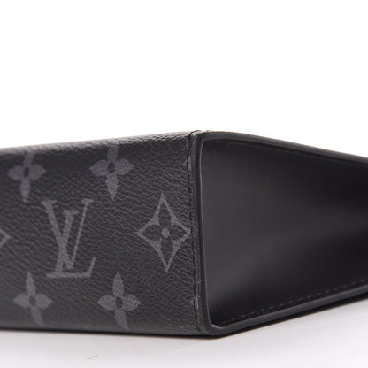 Louis Vuitton Monogram Eclipse Pochette Voyage MM 9 of 9