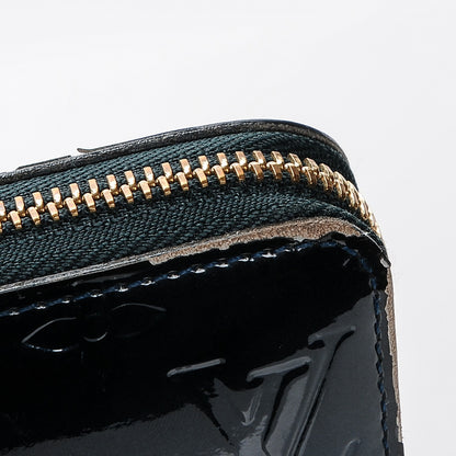 Louis Vuitton Vernis Zippy Wallet Blue Nuit 8 of 9