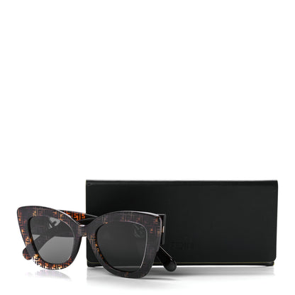 Fendi Acetate F is Fendi FF 51mm Cat Eye Sunglasses 0327/S Tortoise Camouflage 7 of 7