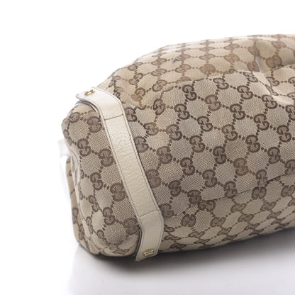 Gucci Monogram Medium Abbey Shoulder Bag Off White 10 of 11