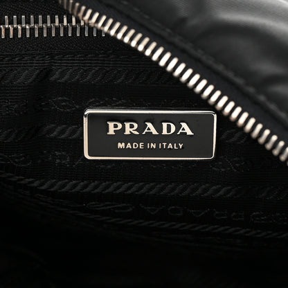 Prada Tessuto Nylon Saffiano Sacca Shoulder Bag Black 6 of 11
